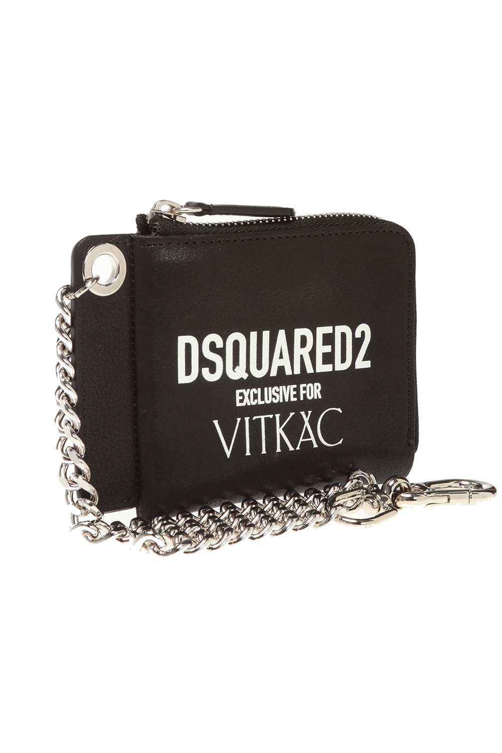 Black 'Exclusive for Vitkac' limited collection wallet Dsquared2